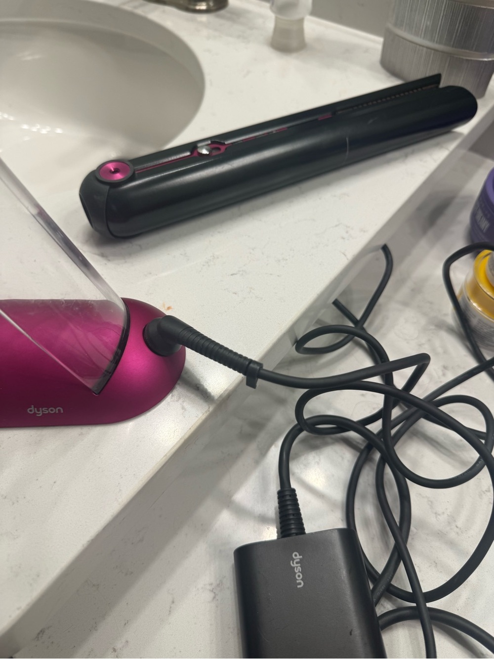 Dyson Women's Hair Tool in Magenta and Black - Picture 7 of 7
